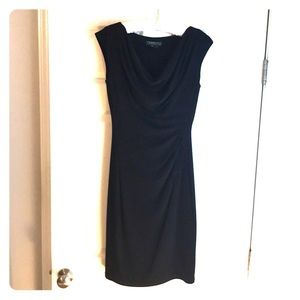 Black cocktail dress